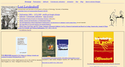 Desktop Screenshot of leydesdorff.net